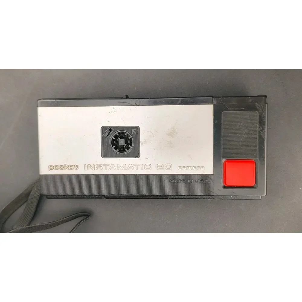 Vintage Kodak Pocket Instamatic 20 110 Camera Shutter Works